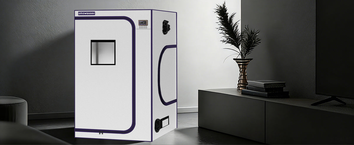 Growbody 24''*24''*48'' (2×2) 1680D Indoor Grow Tent: Hydroponic, Climate Control, Optimal Growth