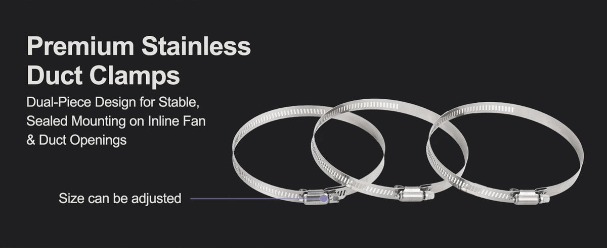 4/6inch flexible aluminum duct, heavy-duty 4-layer protection, 8 feet long, suitable for heating, cooling, ventilation and exhaust scenarios