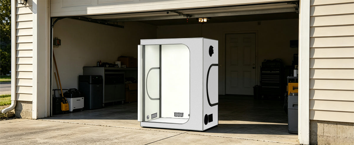 Growbody 24''*24''*48'' (2×2) 1680D Indoor Grow Tent: Hydroponic, Climate Control, Optimal Growth