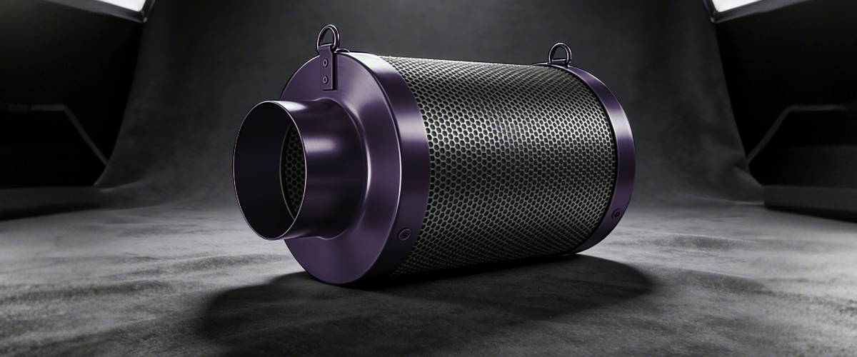 4*10Inch Air Carbon Filter,with Premium Australian Virgin Charcoal, Odor Scrubber fit for Inline Duct Fan, Odor Control, Hydroponics
